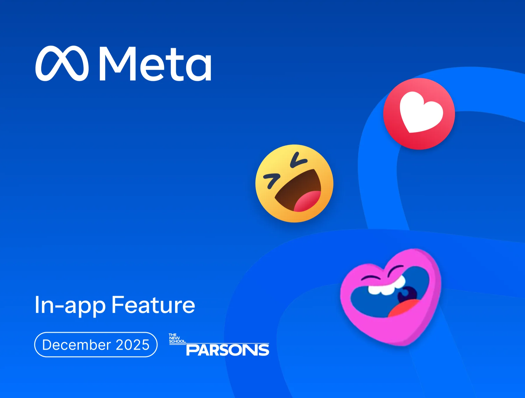 Meta in-app feature project cover