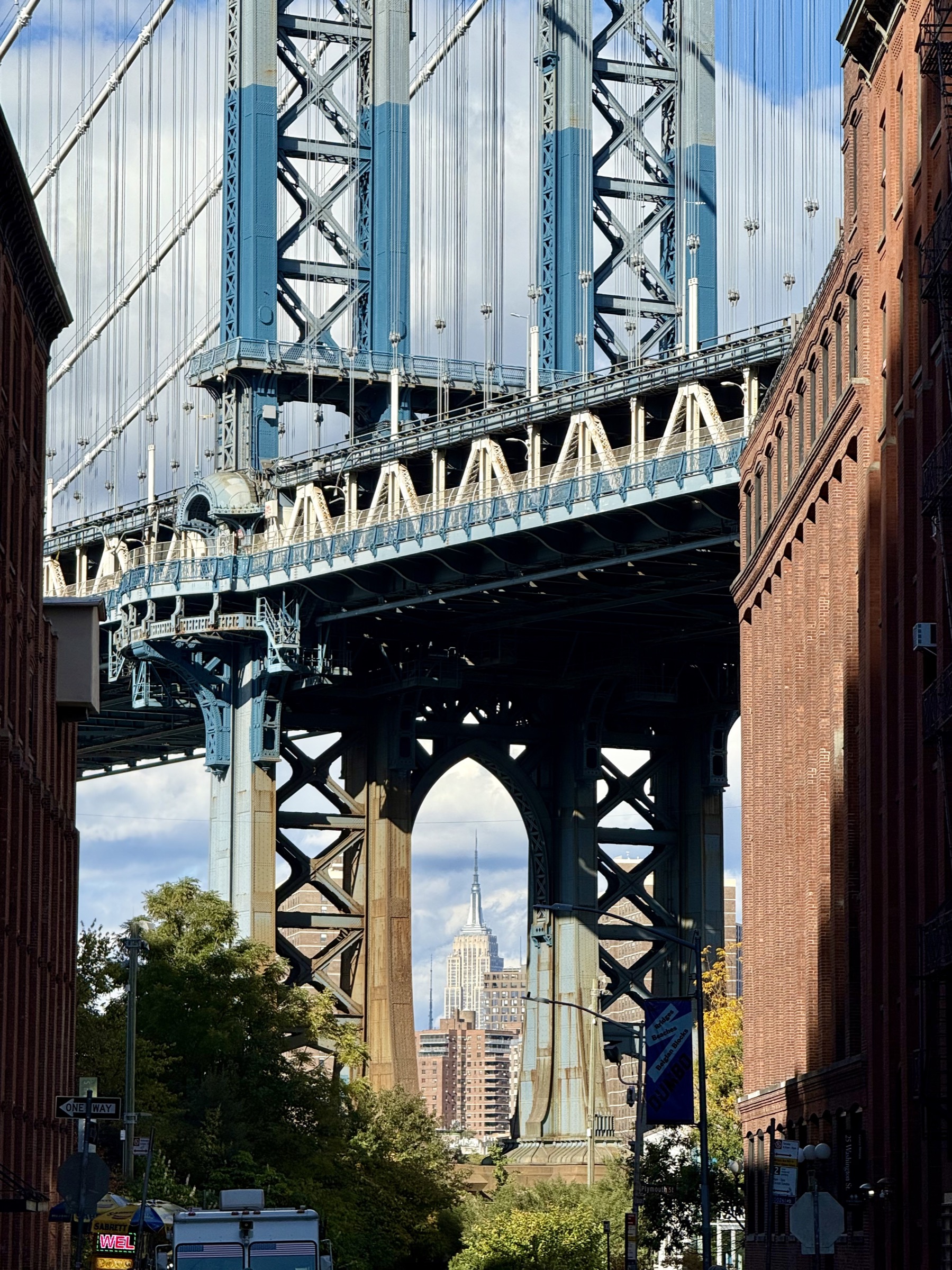 Manhattan Bridge from DUMBO, Brooklyn
