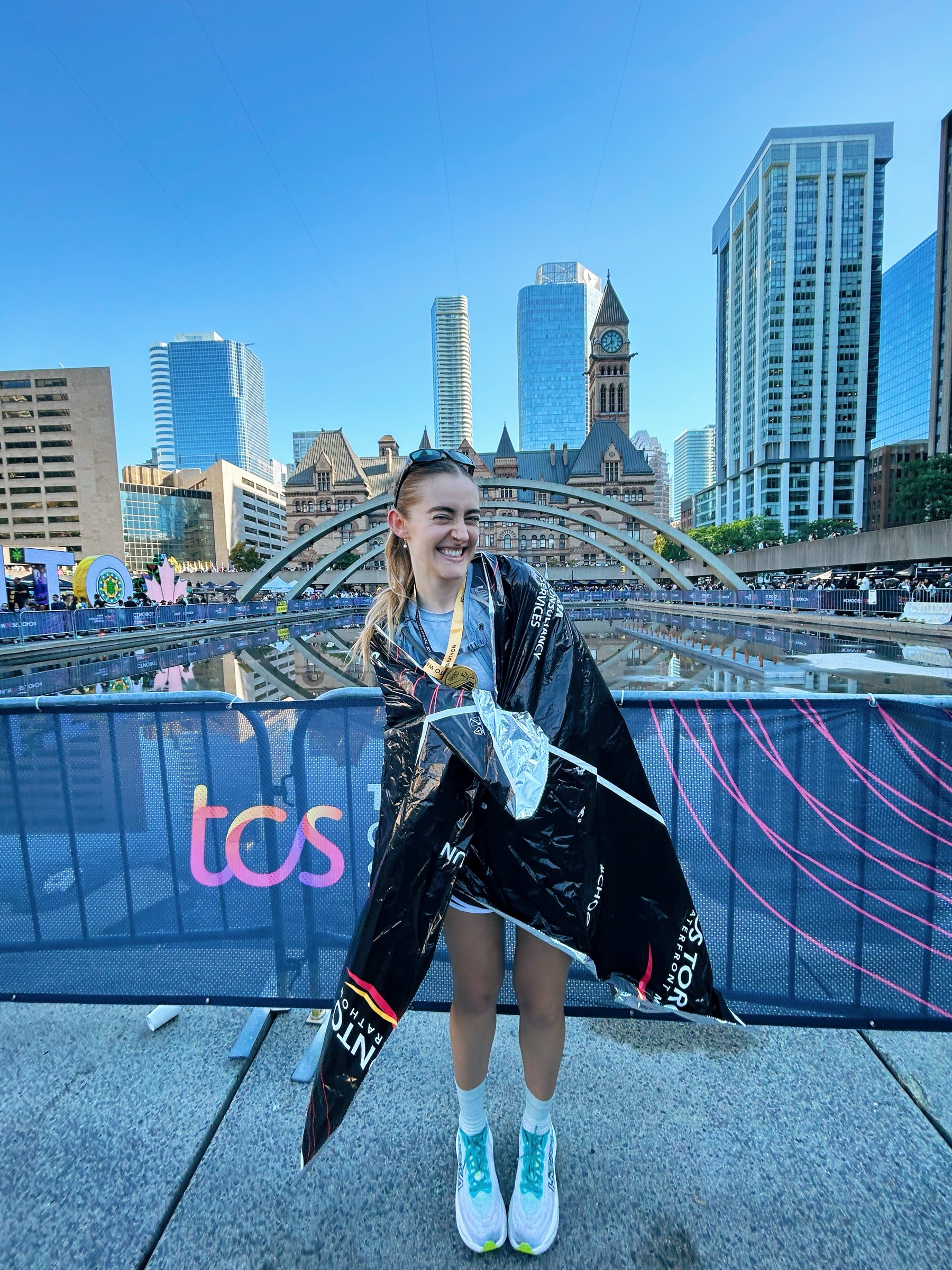 After the TCS Toronto Waterfront Marathon
