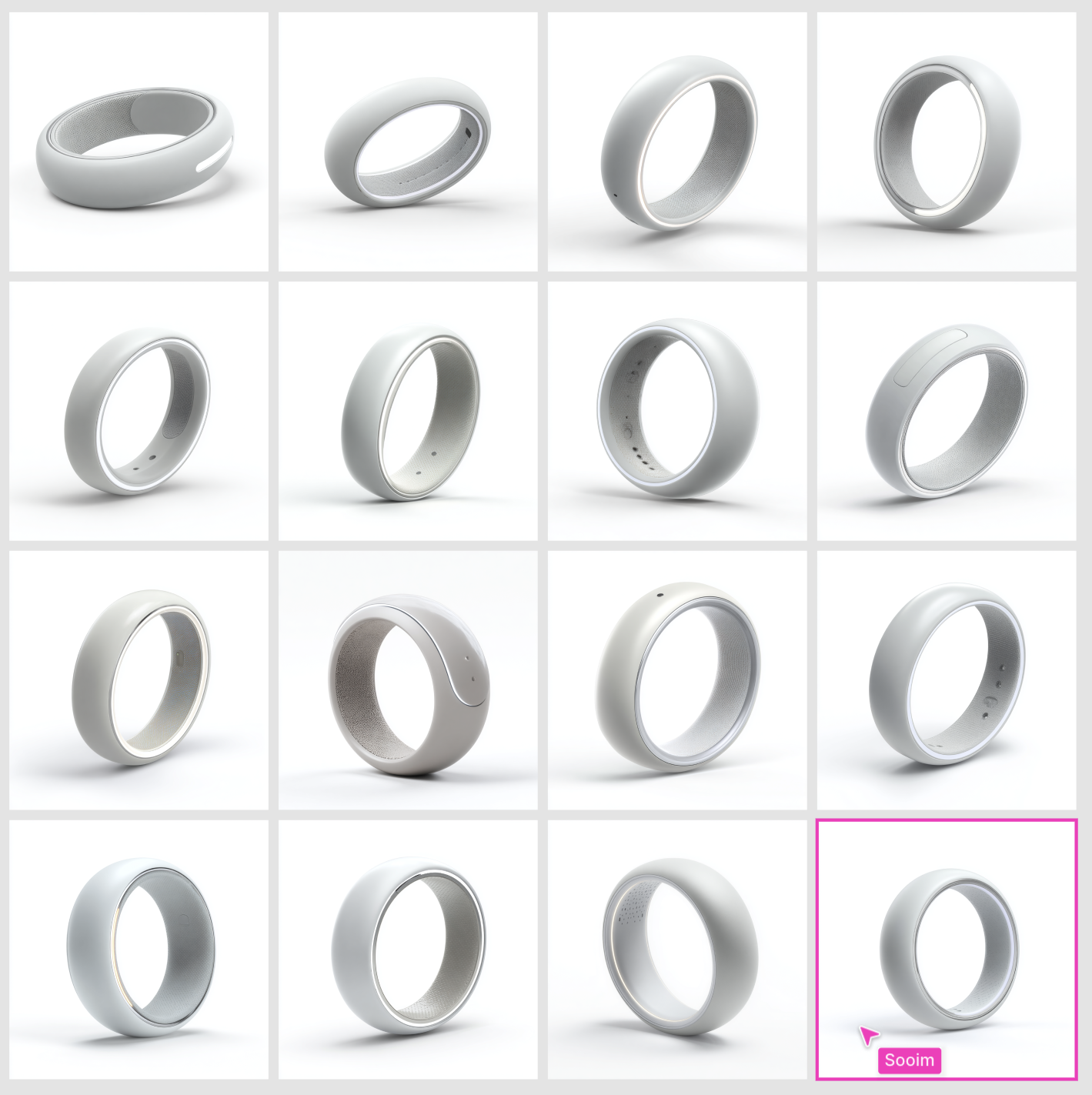 MidJourney ring design explorations