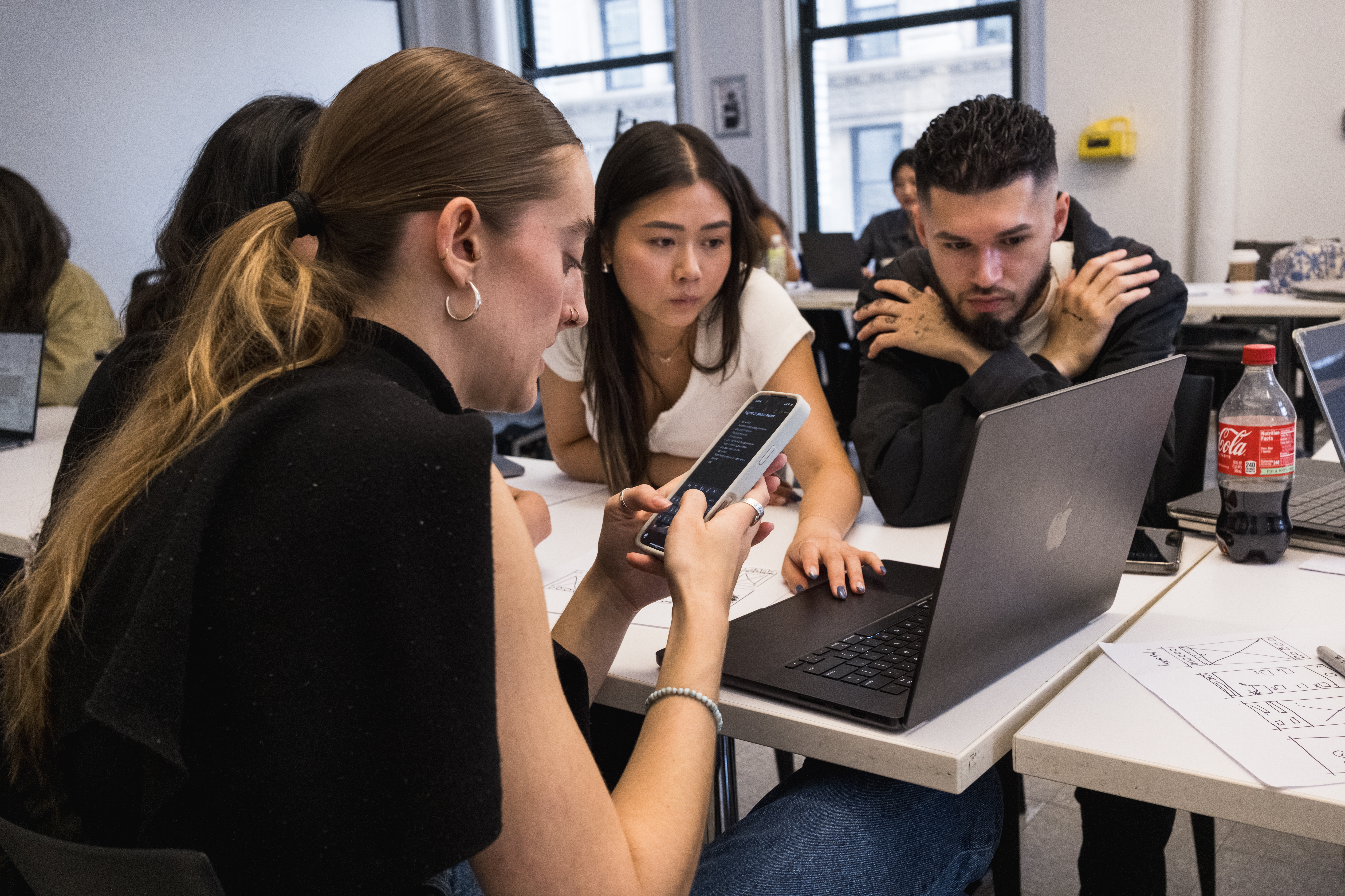 Design critique session