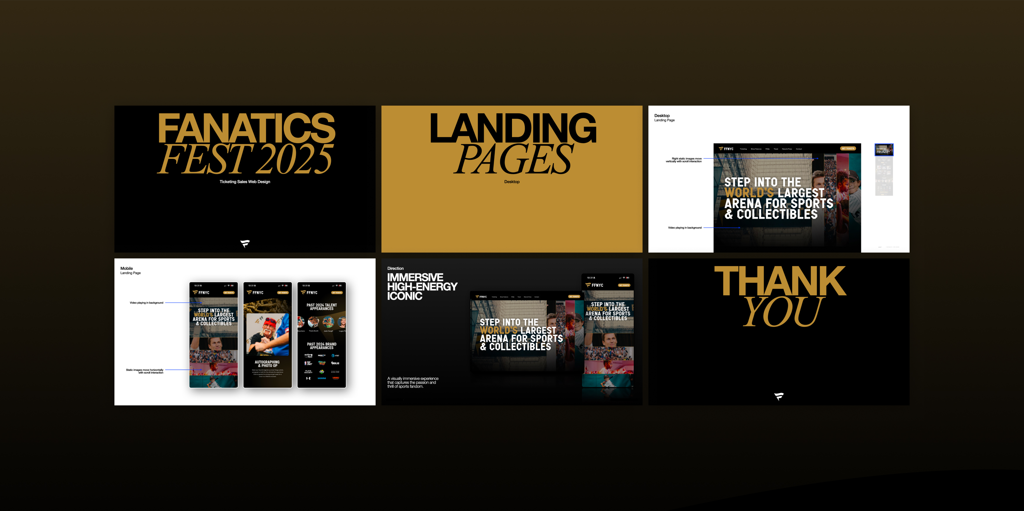 Fanatics Fest presentation slides