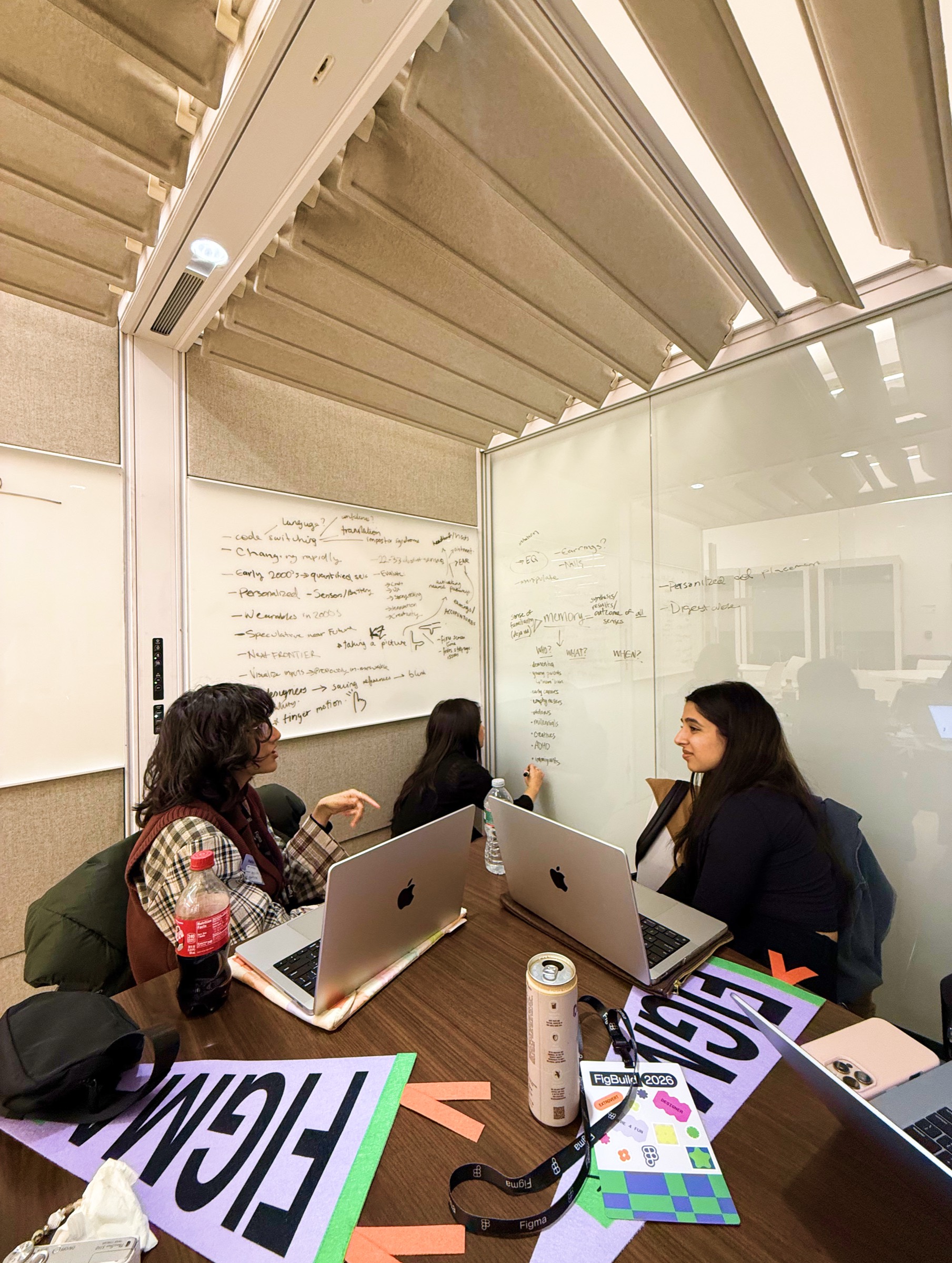 Team brainstorming at FigBuild