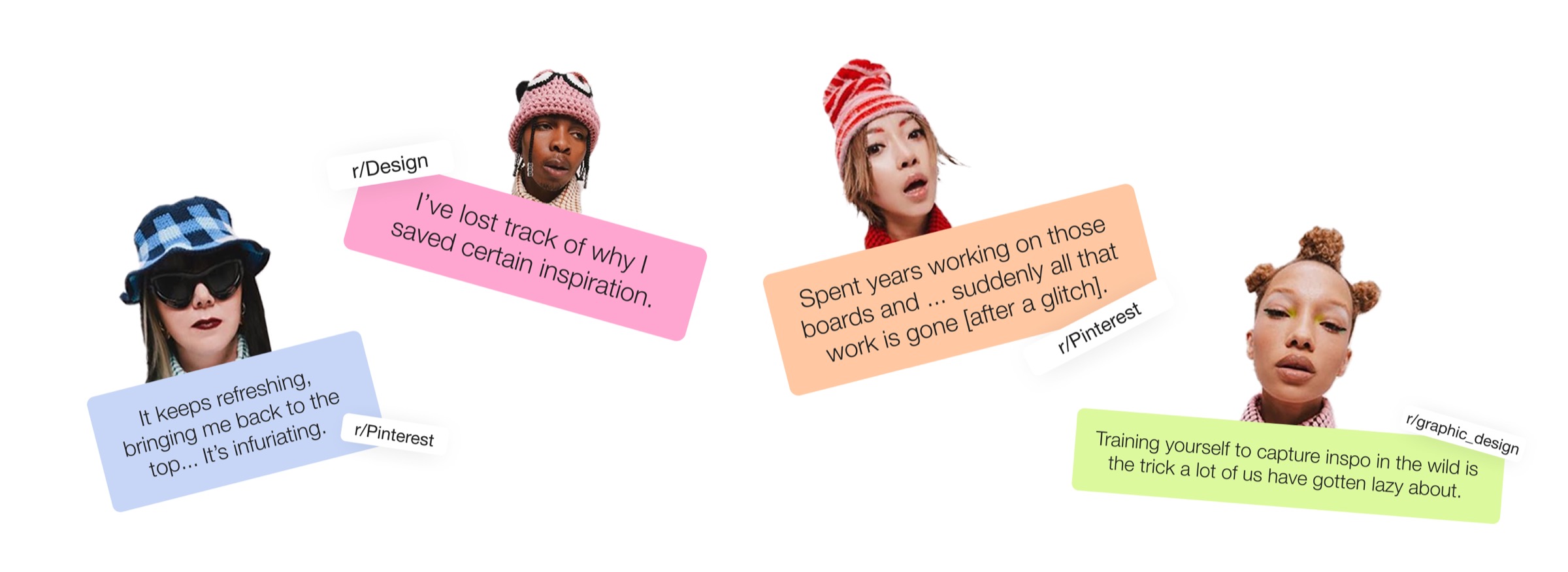 Designer frustrations with inspiration tools