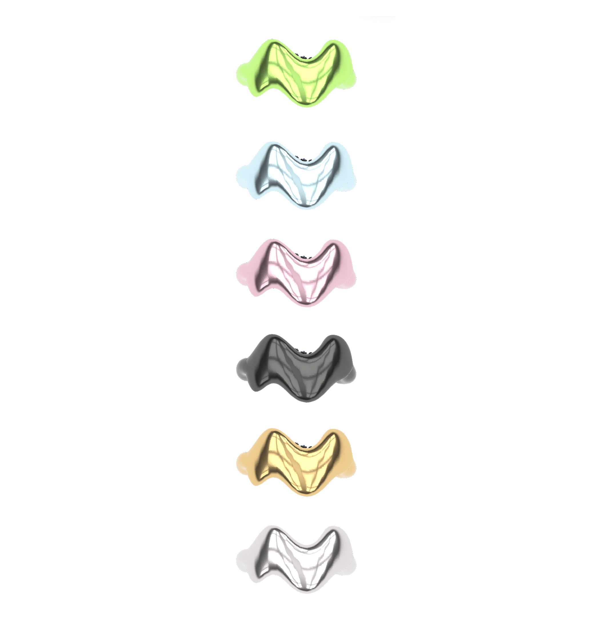 Forage ring color variations