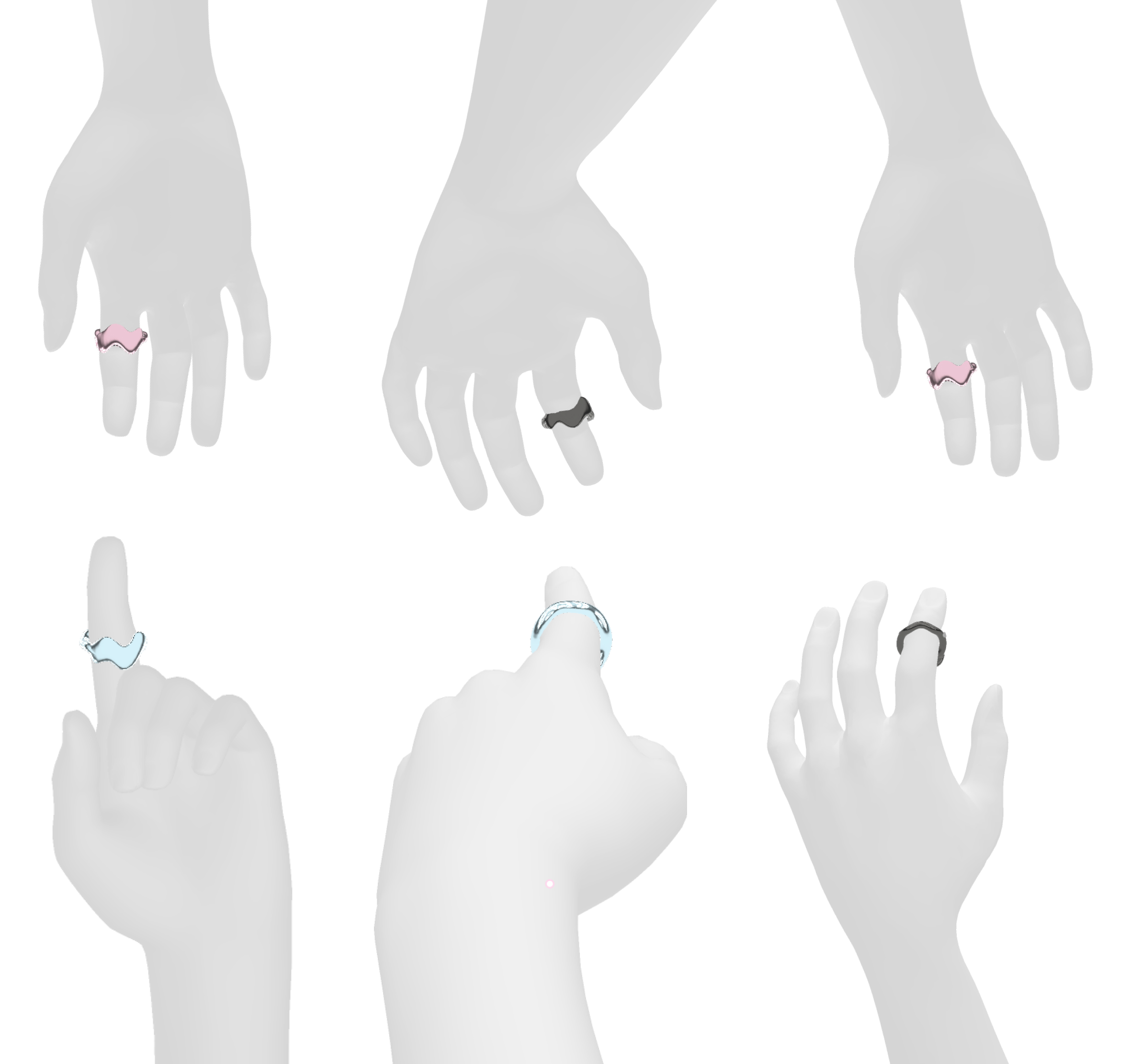 Forage ring hardware iterations