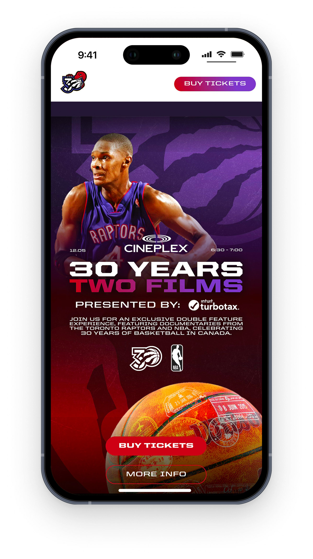 Raptors x NBA phone