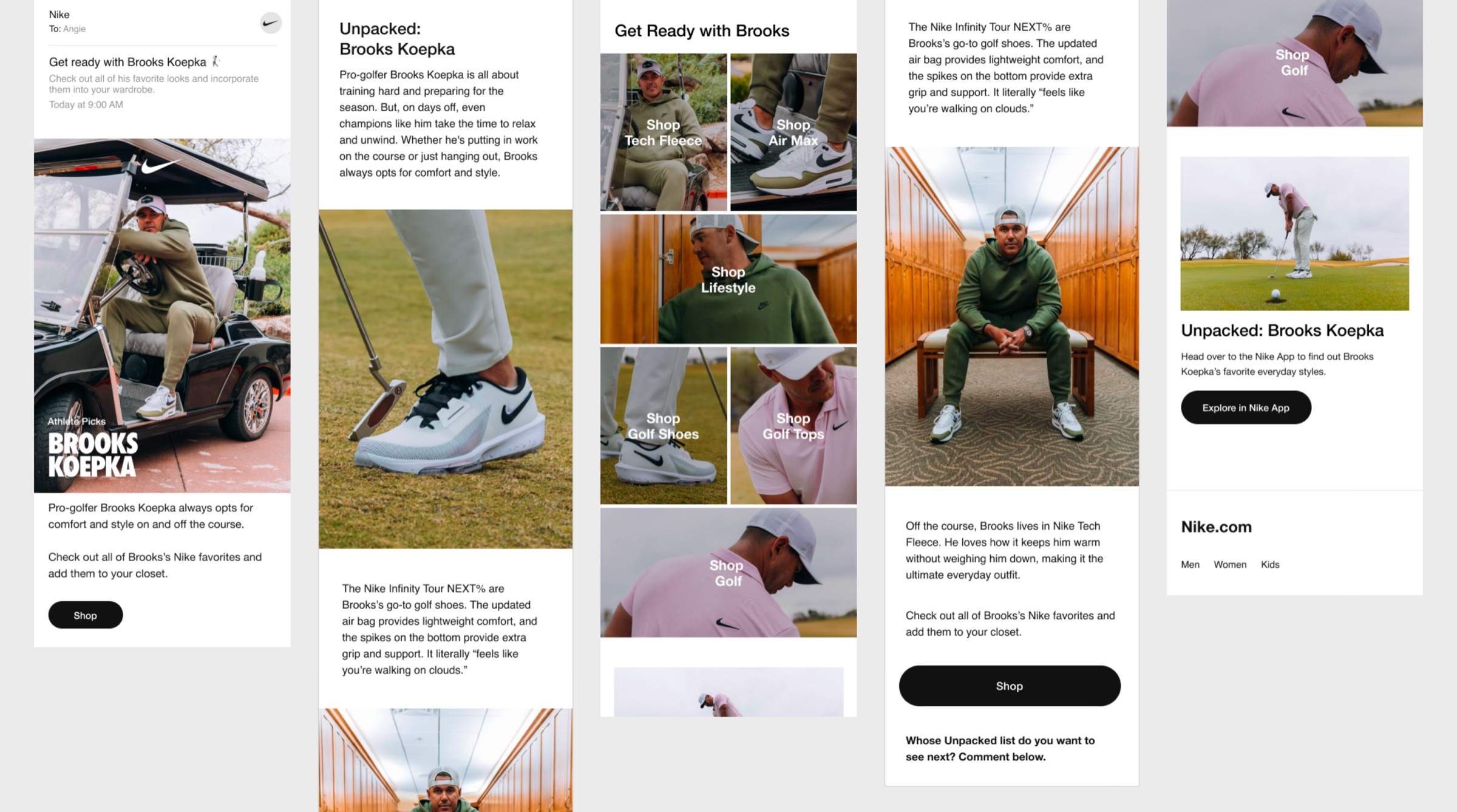 Nike Unpacked cross-channel opportunity